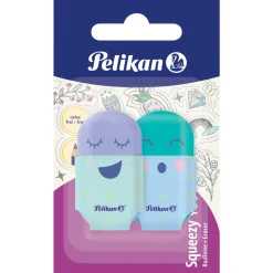 Pelikan Squeezy You Radierer 2 St. sortiert auf Blister