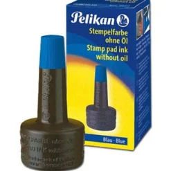 Pelikan Stempelfarbe 4K, blau, Inhalt: 28 ml