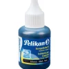 Pelikan Stempelfarbe wasserfest 30 ml Schwarz mit Pinsel