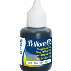 Pelikan Stempelfarbe 84, wasserfest, weiß, Inhalt: 30 ml