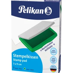 Pelikan Stempelkissen Nr. 2E grün 11,0 x 7,0 cm