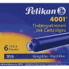 Pelikan Tintenpatronen 4001 TP/6/2/B, königsblau