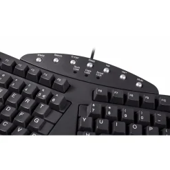 Perixx Periboard-512B USB Deutsch schwarz (kabelgebunden)