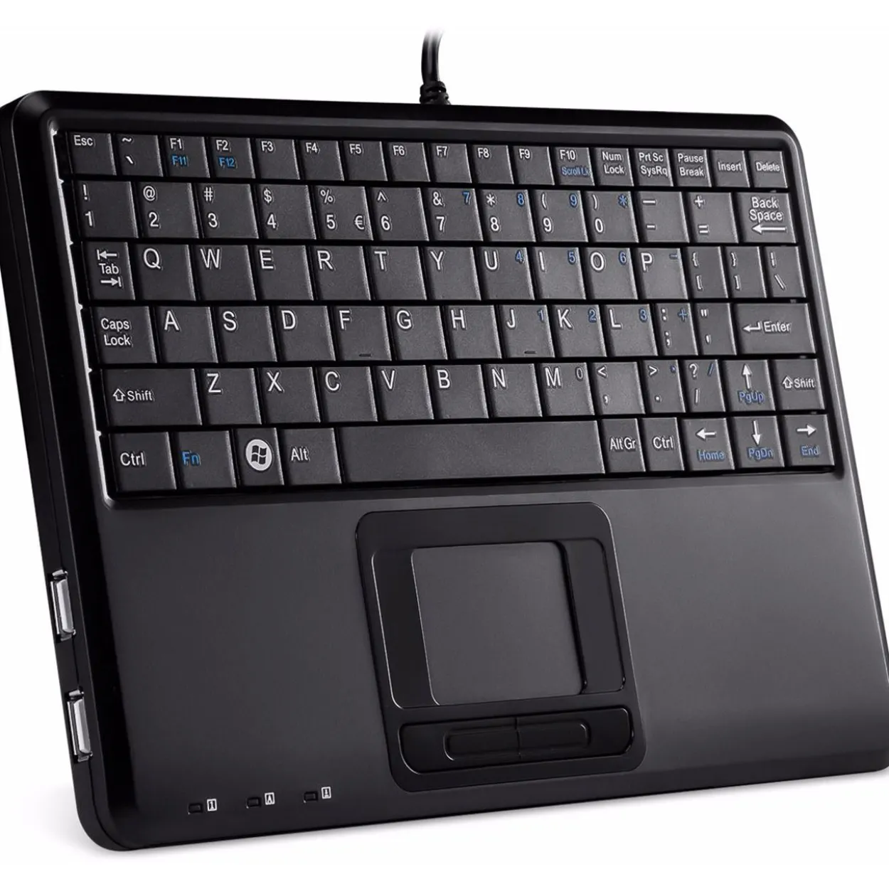 Perixx Tastatur, PERIBOARD-510 H PLUS, USB, UK-Tastaturlayout