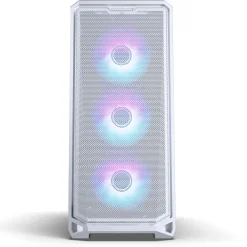 Phanteks Eclipse G400A PC-Gehäuse, Midi-Tower, E-ATX, Tempered Glass, D-RGB - weiß