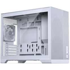 Phanteks XT M3 PC-Gehäuse, Mini-Gehäuse, mATX, RGB, Tempered Glass - inklusive 3x 120-mm-Lüfter, weiß