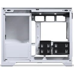 Phanteks XT M3 PC-Gehäuse, Mini-Gehäuse, mATX, RGB, Tempered Glass - inklusive 3x 120-mm-Lüfter, weiß