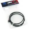 Phobya Durchflusssensorkabel 3 Polig 80cm - Schwarz gesleevt