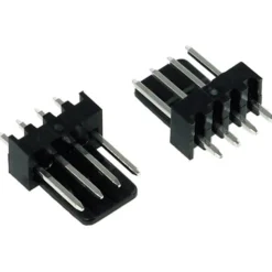 Phobya Fan Power Connector 4Pin PWM Buchse - 2 Stück Black
