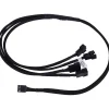 Phobya Y-Kabel 4Pin PWM auf 4x 4Pin PWM 60cm - Schwarz