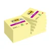 Post-it 8 + 4 GRATIS: Super Sticky Haftnotizen extrastark gelb 8 Blöcke + GRATIS 4 Blöcke