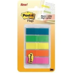 Post-it Mini Haftmarker farbsortiert 5x 20 Streifen