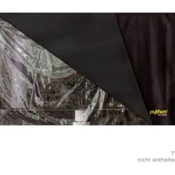 Python TV-Cover Indoor/Outdoor Universalschutz 78x48 cm, 28 bis 32