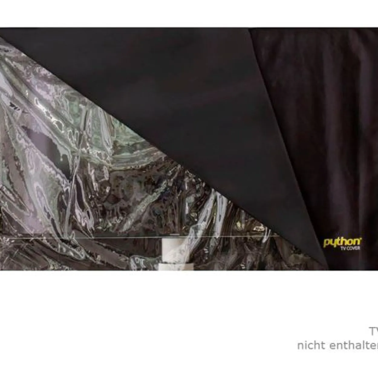Python TV-Cover Indoor/Outdoor Universalschutz 78x48 cm, 28 bis 32
