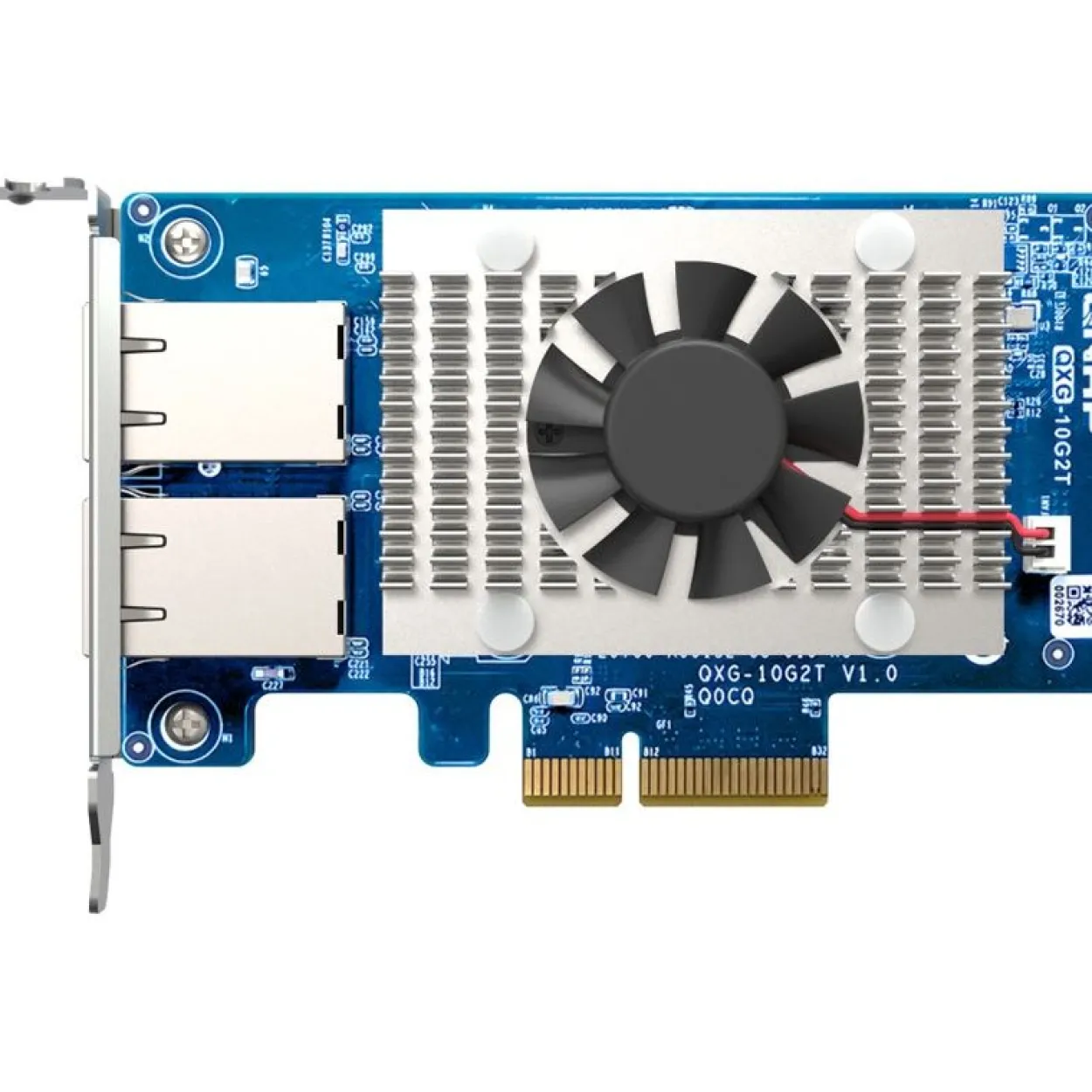 Qnap QXG-10G2T Netzwerkadapter-PCIe 10 GBE RJ45 x2