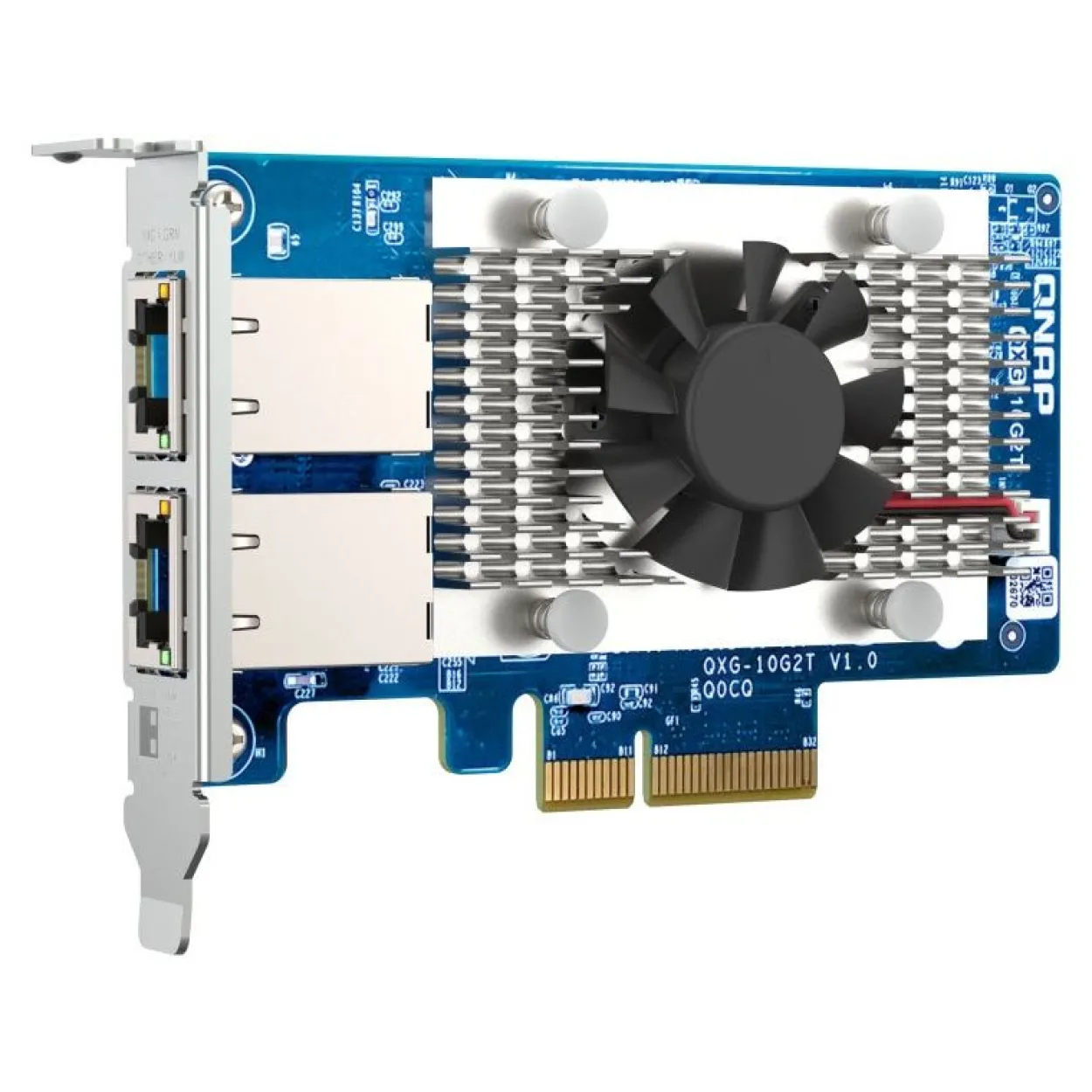 Qnap QXG-10G2T Netzwerkadapter-PCIe 10 GBE RJ45 x2