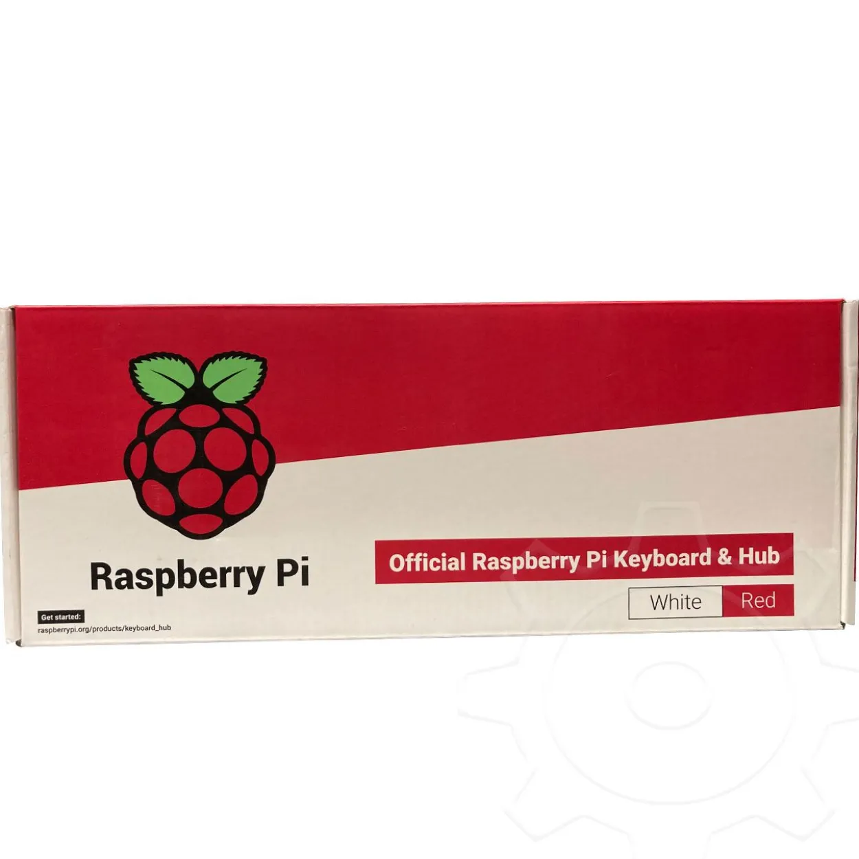 Raspberry Pi originale Tastatur in Raspberry, rot/weiss
