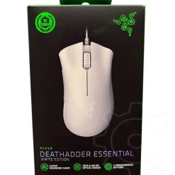 Razer DeathAdder Essential 2021 USB weiß (kabelgebunden)
