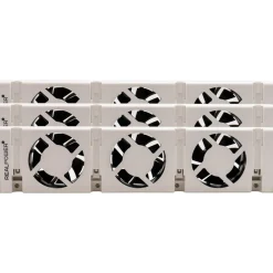 Realpower Heizungslüfter HL-3,3er Set mit 3 Ventilatoren