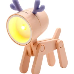 Realpower LED-Tier Taschenlampe Pink deer