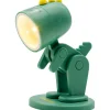 Realpower LED-Tier Taschenlampe Green Dino mit Sockel