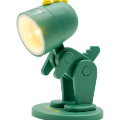 Realpower LED-Tier Taschenlampe Green Dino mit Sockel