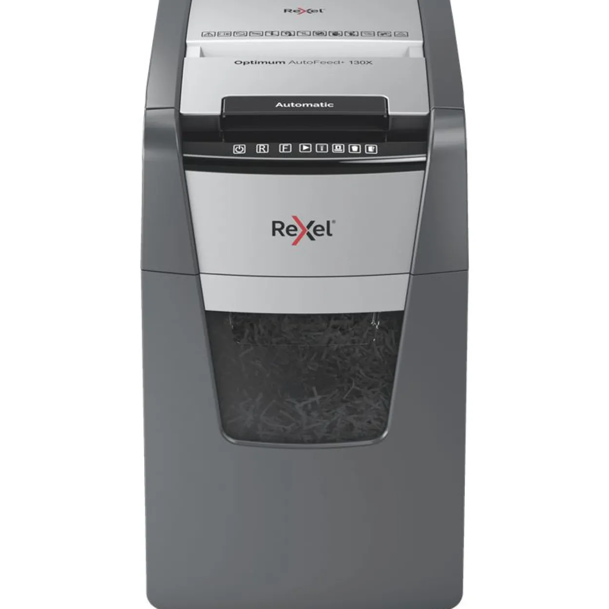 Rexel Aktenvernichter Optimum 130X P4/4x28/130 Blatt/44l/Klamm/Kred/