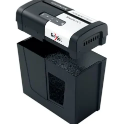 Rexel Secure MC3 Aktenvernichter mit Partikelschnitt P-5, 2 x 15 mm, bis 3 Blatt, schwarz