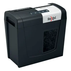 Rexel Secure MC3 Aktenvernichter mit Partikelschnitt P-5, 2 x 15 mm, bis 3 Blatt, schwarz