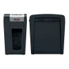 Rexel Secure MC6-SL Aktenvernichter mit Partikelschnitt P-5, 2 x 15 mm, bis 6 Blatt, schwarz