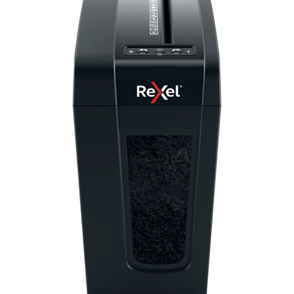Rexel Secure X8-SL Aktenvernichter mit Partikelschnitt P-4, 4 x 40 mm, bis 8 Blatt, schwarz