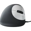 R-GO Tools Ergo Vertical rechts USB schwarz/silber (kabelgebunden)