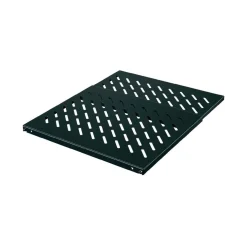 Rittal 19" Fachboden, tiefenvariabel für TS IT, L-Profilschienen, 19"-Montagerahmen, für Ebenenabstand 600-900 mm, Schwarz RAL9005