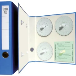 RNK Verlag Ordner für Diagrammscheiben, blau