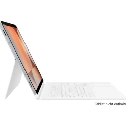 Samsung Book Cover Keyboard AI Key White, for Galaxy Tab S10+/S9+/S9 FE+, Qwerty