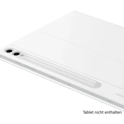 Samsung Book Cover Keyboard AI Key White, for Galaxy Tab S10+/S9+/S9 FE+, Qwerty