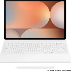 Samsung Book Cover Keyboard AI Key White, for Galaxy Tab S10+/S9+/S9 FE+, Qwerty