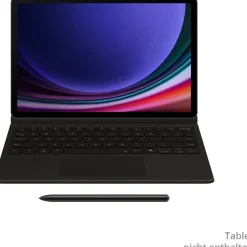 Samsung Book Cover Keyboard für Galaxy Tab S9 / Tab S9 FE Black