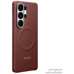 Samsung Carbon Magnet Case Red, für Galaxy S26 Ultra, EF-KS948SR