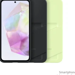 Samsung Card Slot Case für Galaxy A35 hellgrün