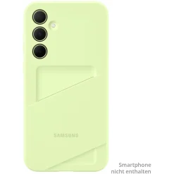 Samsung Card Slot Case für Galaxy A35 hellgrün