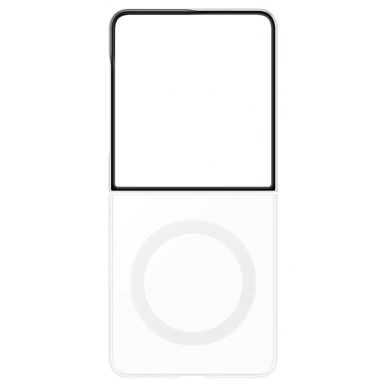 Samsung Clear Magnet Case Transparent, für Galaxy Z Flip8, EF-CF776CTEGWW