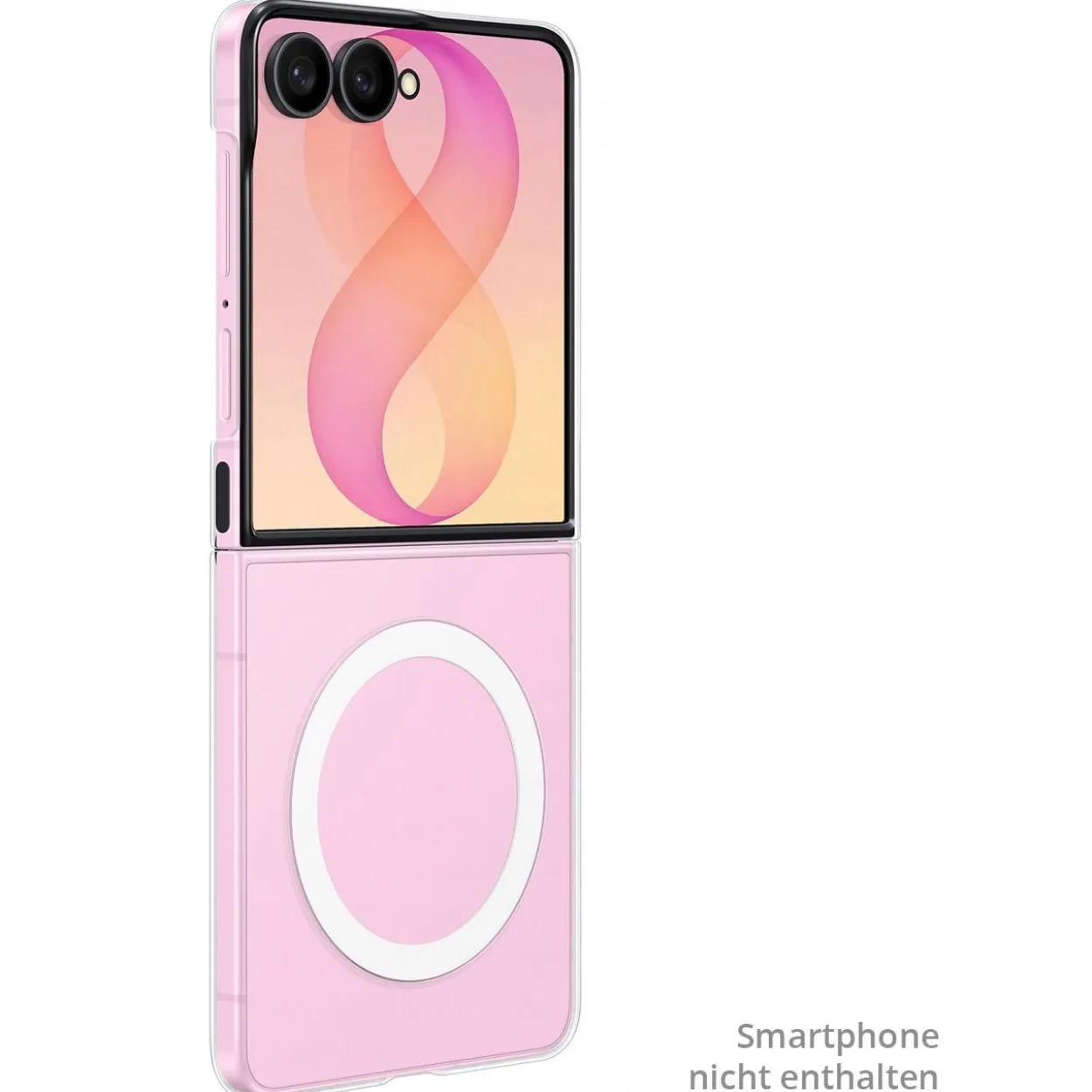 Samsung Clear Magnet Case Transparent, für Galaxy Z Flip8, EF-CF776CTEGWW