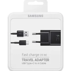 Samsung Schnellladegerät EP-TA20E USB-C Schwarz