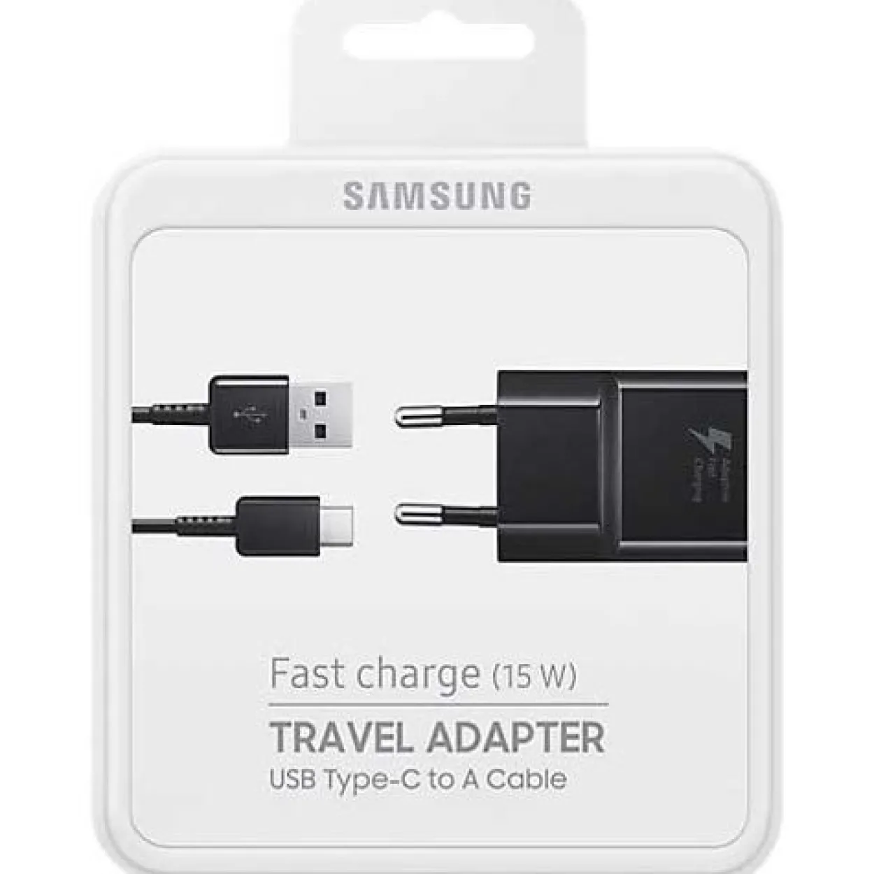 Samsung Schnellladegerät EP-TA20E USB-C Schwarz