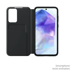Samsung Smart View Wallet Case Galaxy A55 5G schwarz