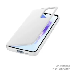 Samsung Smart View Wallet Cover White, für Galaxy A55, EF-ZA556CWEGWW