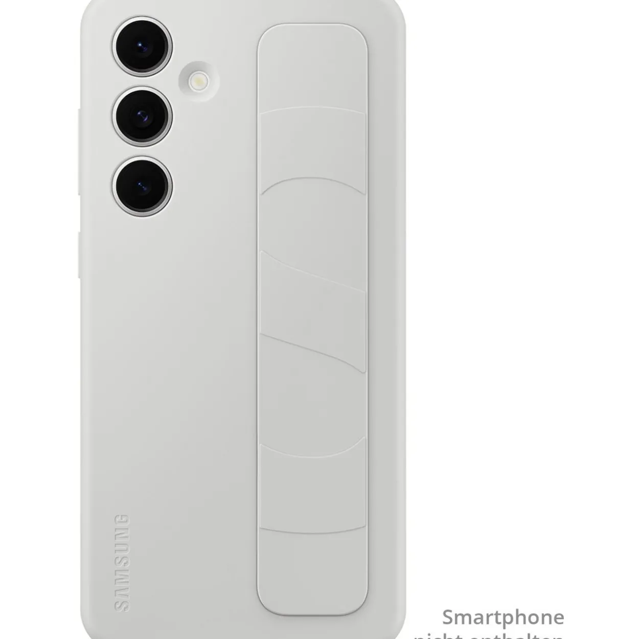 Samsung Standing Grip Case Galaxy S24 FE grau