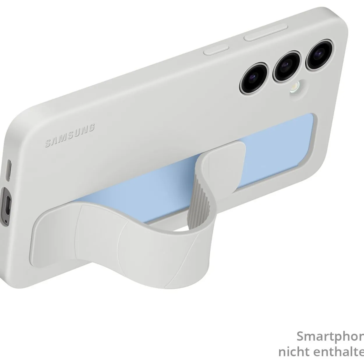Samsung Standing Grip Case Galaxy S24 FE grau