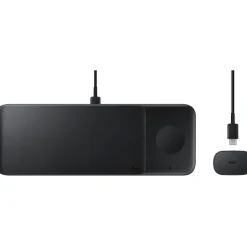 Samsung Wireless Charger Trio Pad EP-P6300, schwarz
